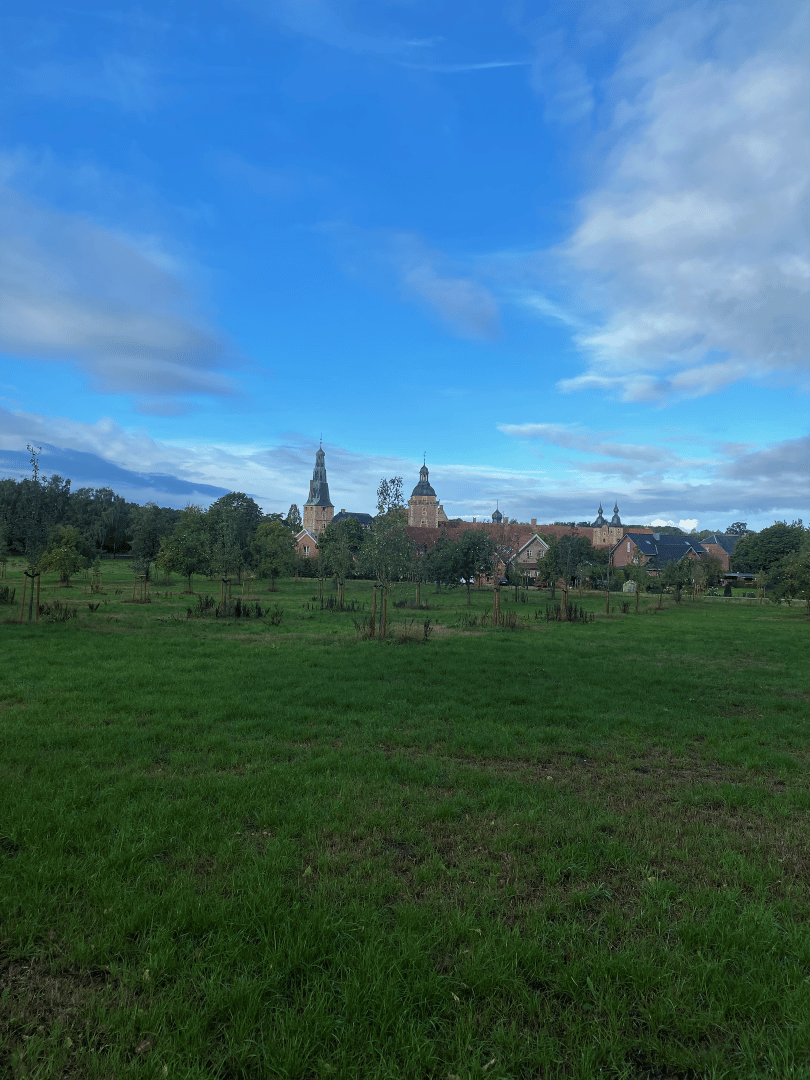 Blick aufs Schloss Raesfeld